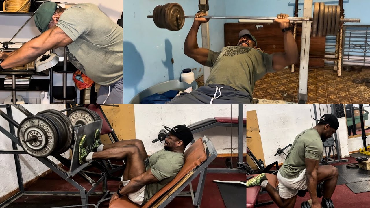 Old School Pain, Real Gains | Legs at MLG & No-Days-Off Push Session 💥