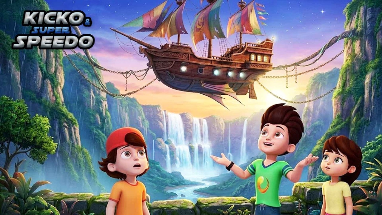 Kicko ने देखा हवा में लटकी हुई Ship | Kicko & Super Speedo |Episode In Hindi|Kids Show
