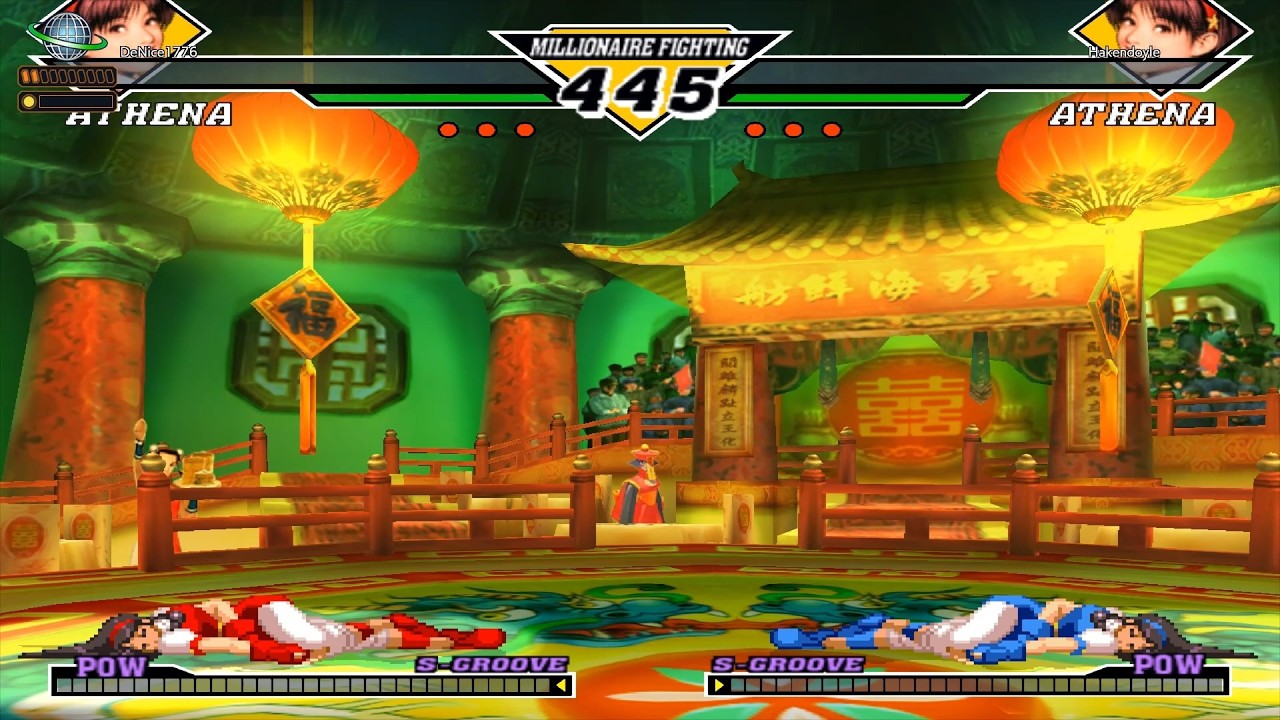 Capcom vs. SNK 2 EO [STEAM/CFC2]: Athena Mirror Match Double KOs with Hakendoyle (3/14/26)