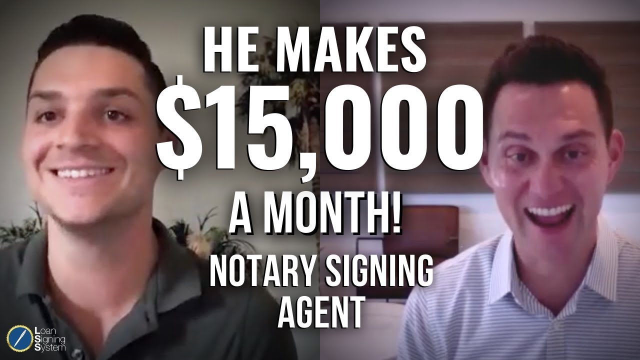 Interview-$15,000 a month notary signing agent!! If you are tired of your 9-5-WATCH this! (Nevada)