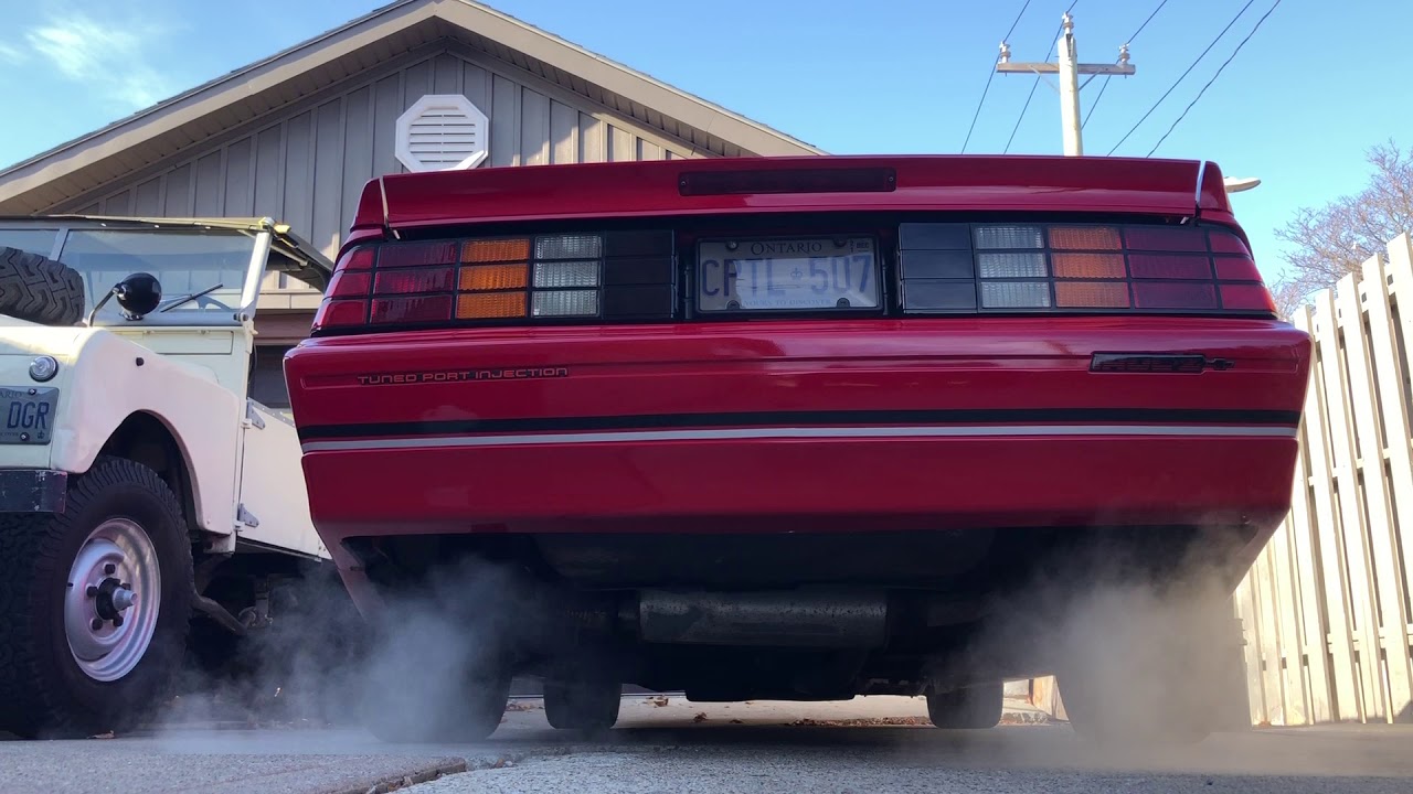 1989 Camaro IROC 305 Stock Vs Magnaflow