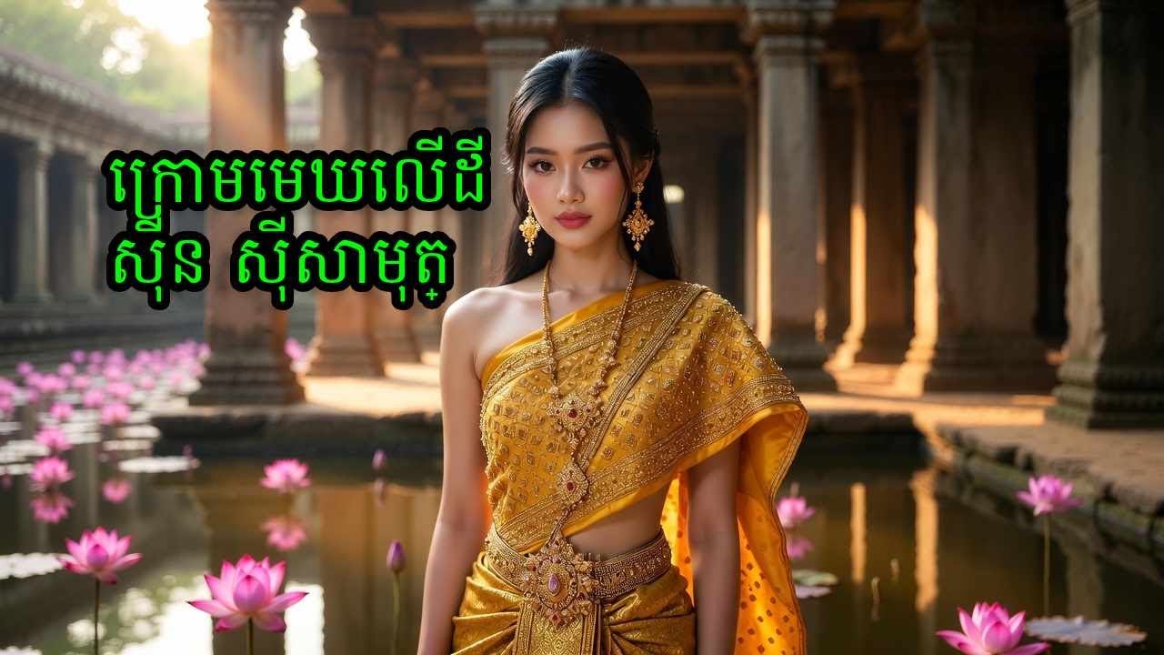Cambodia DJ - Krom Mek Ler Dey Sin Sisamuth - ក្រោមមេឃលើដី ស៊ីន ស៊ីសាមុត ភ្លេងសុទ្ធ ភ្លេងថ្មី