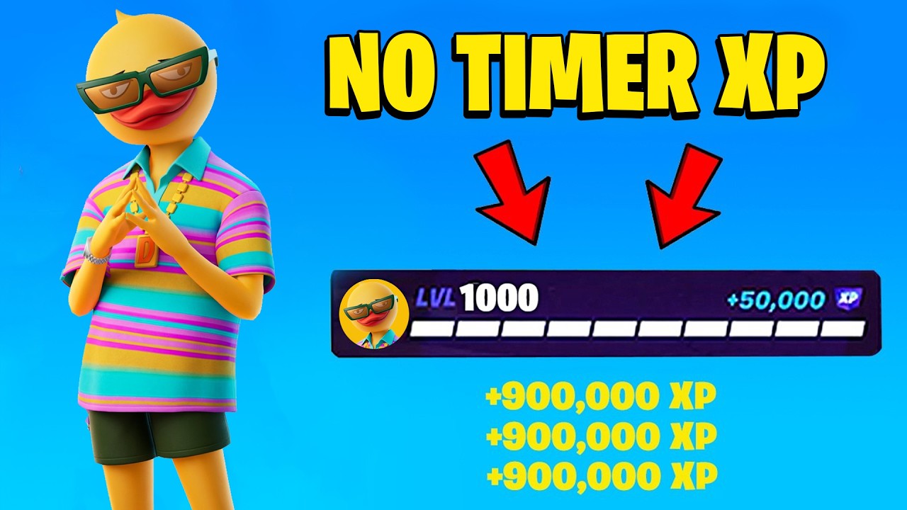Как БЫСТРО ПОДНЯТЬ УРОВЕНЬ в Fortnite 7 Глава 3 Сезон! (ЛУЧШАЯ XP КАРТА БЕЗ ТАЙМЕРА!!) + 300 000 XP!
