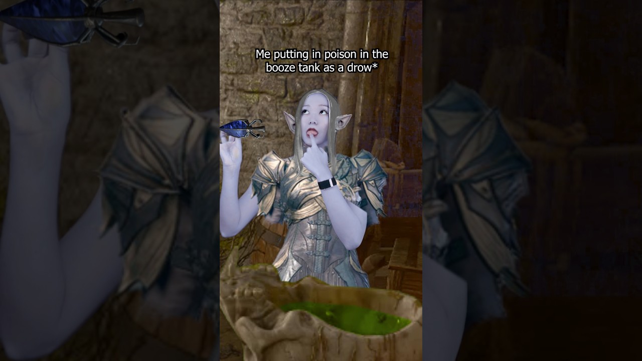 Drow privileges 🕷 #baldursgate3 #bg3 #gamergirl #baldursgate #dnd #gaming #dndmemes #minthara