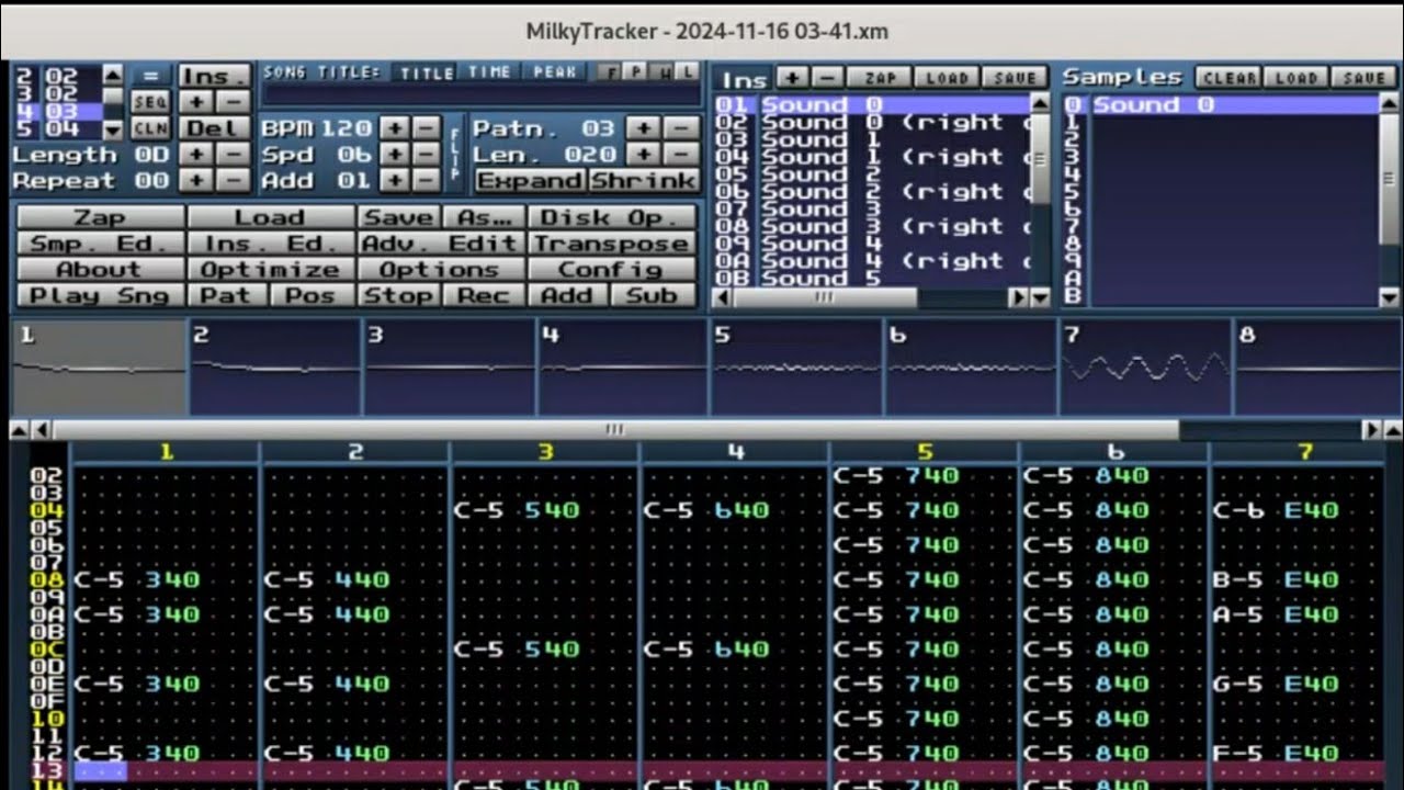 milkytracker demo