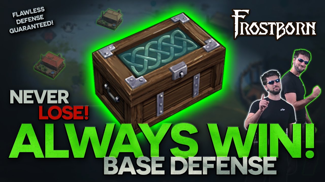 НИКОГДА НЕ ТЕРЯЙТЕ НИ ОДНОГО ПРЕДМЕТА в рейдах в Frostborn! 100% гарантия! Как защитить свою базу...