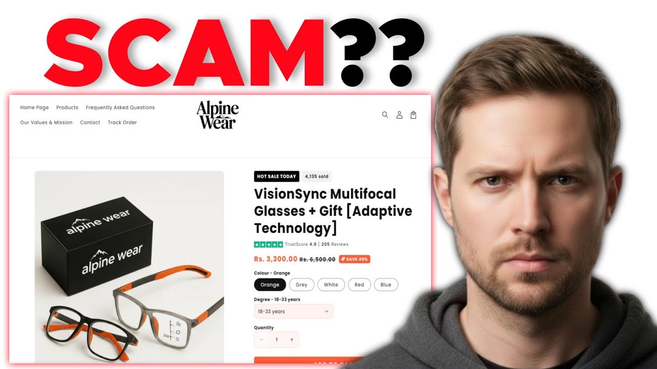 ALERT! VisionSync Glasses Review &mdash; What to Know About Alpinewearshop Claims
