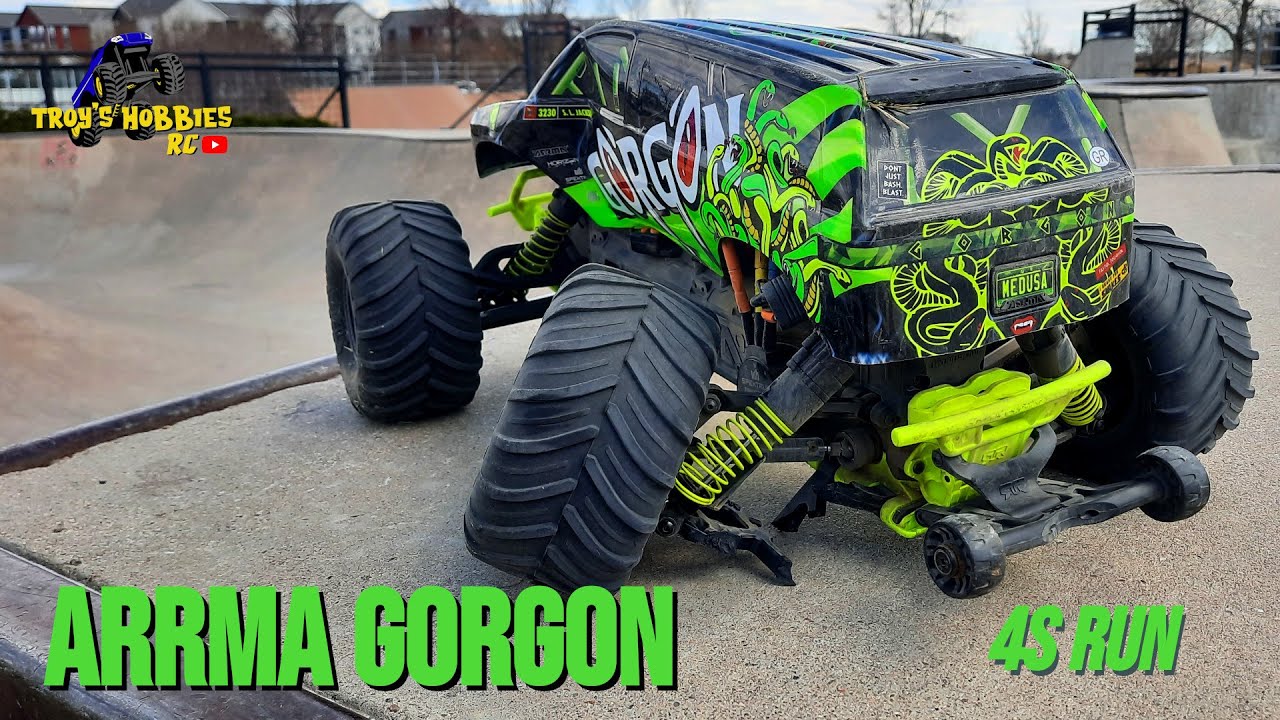Arrma Gorgon: 4S Speed Runs and Bash Session