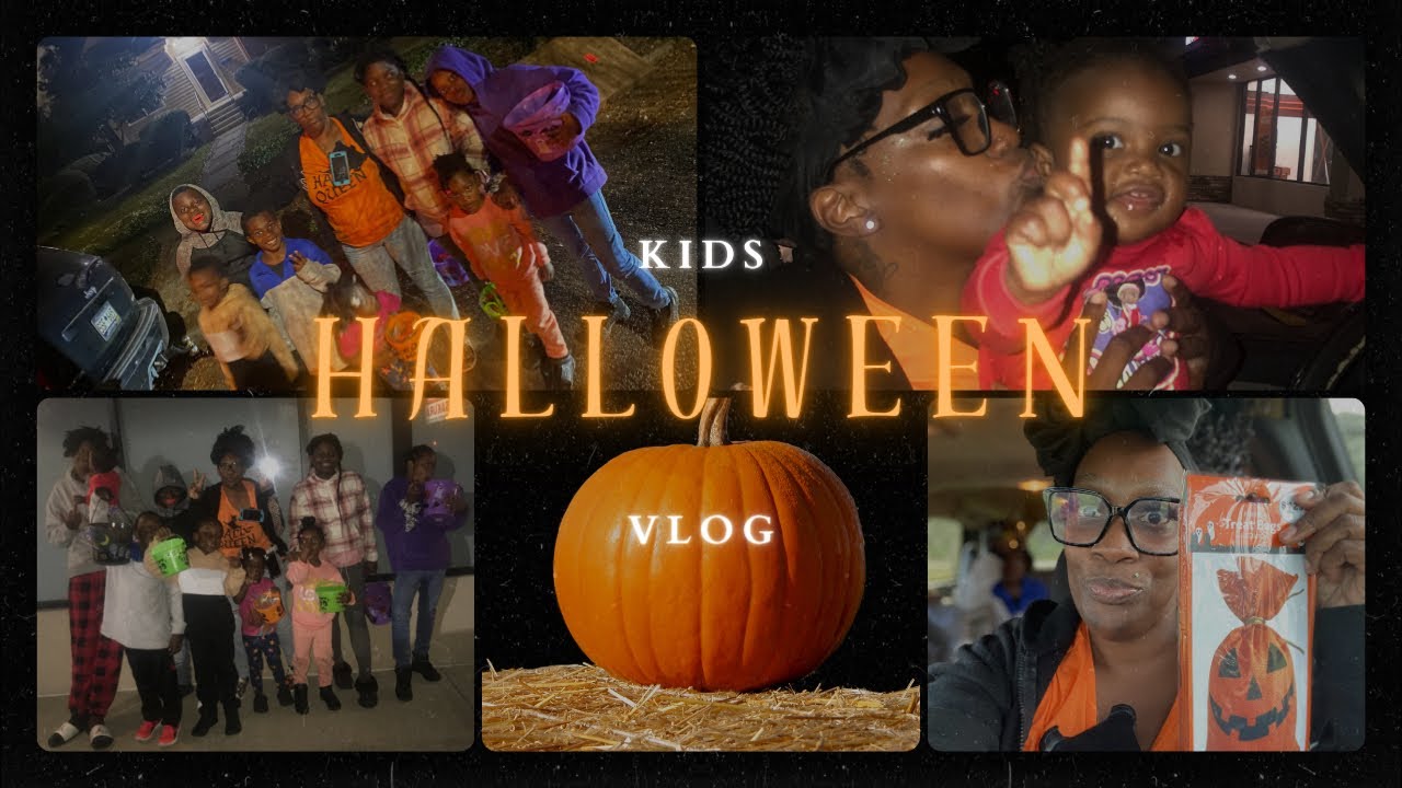 TAKING MY KIDS TRICK TREATING *||~ HAPPY HALLOWEEN ALLOT KIDS OUT TONIGHT BE SAFE 🎃💯🤦🏽‍♀️