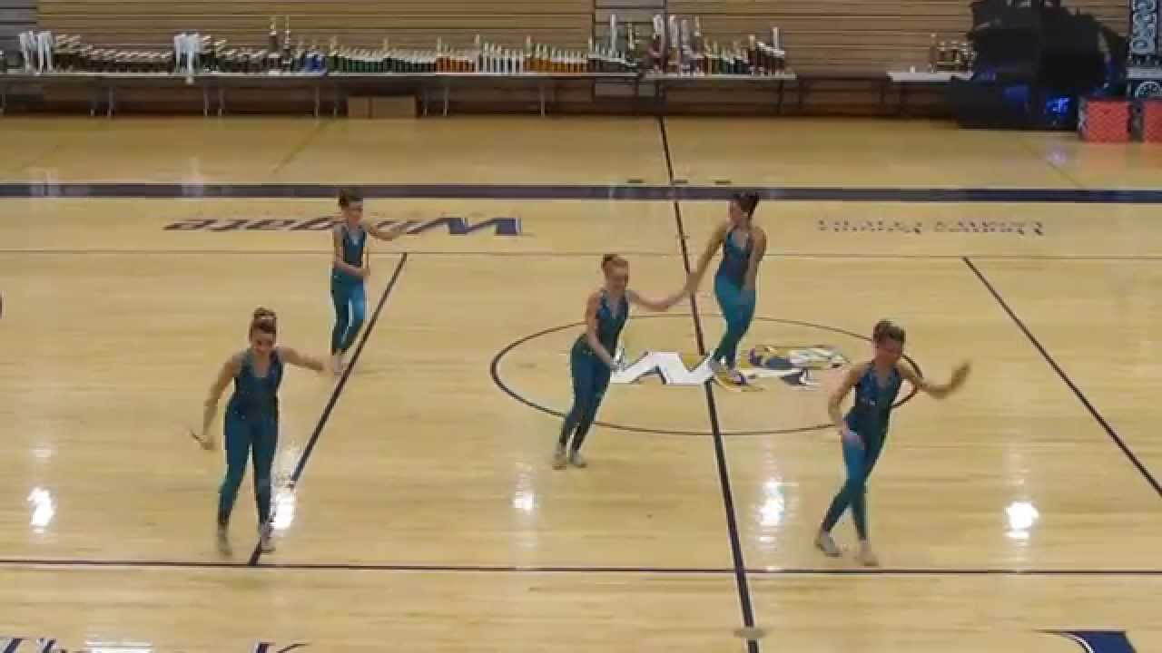 Paula's School of Baton Jr Twirl Team winning the National Outstanding Twirl Team 2015.