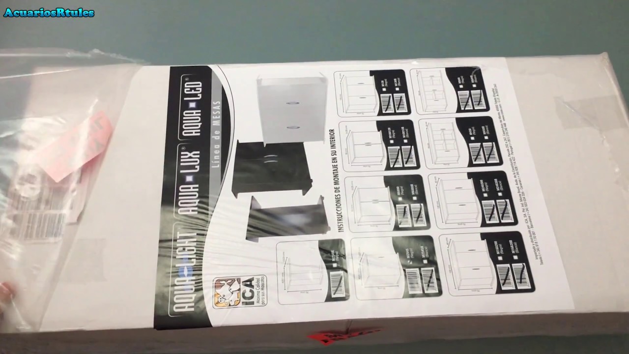 Unboxing: Mesa Para Acuarios ICA 25 y 45 litros