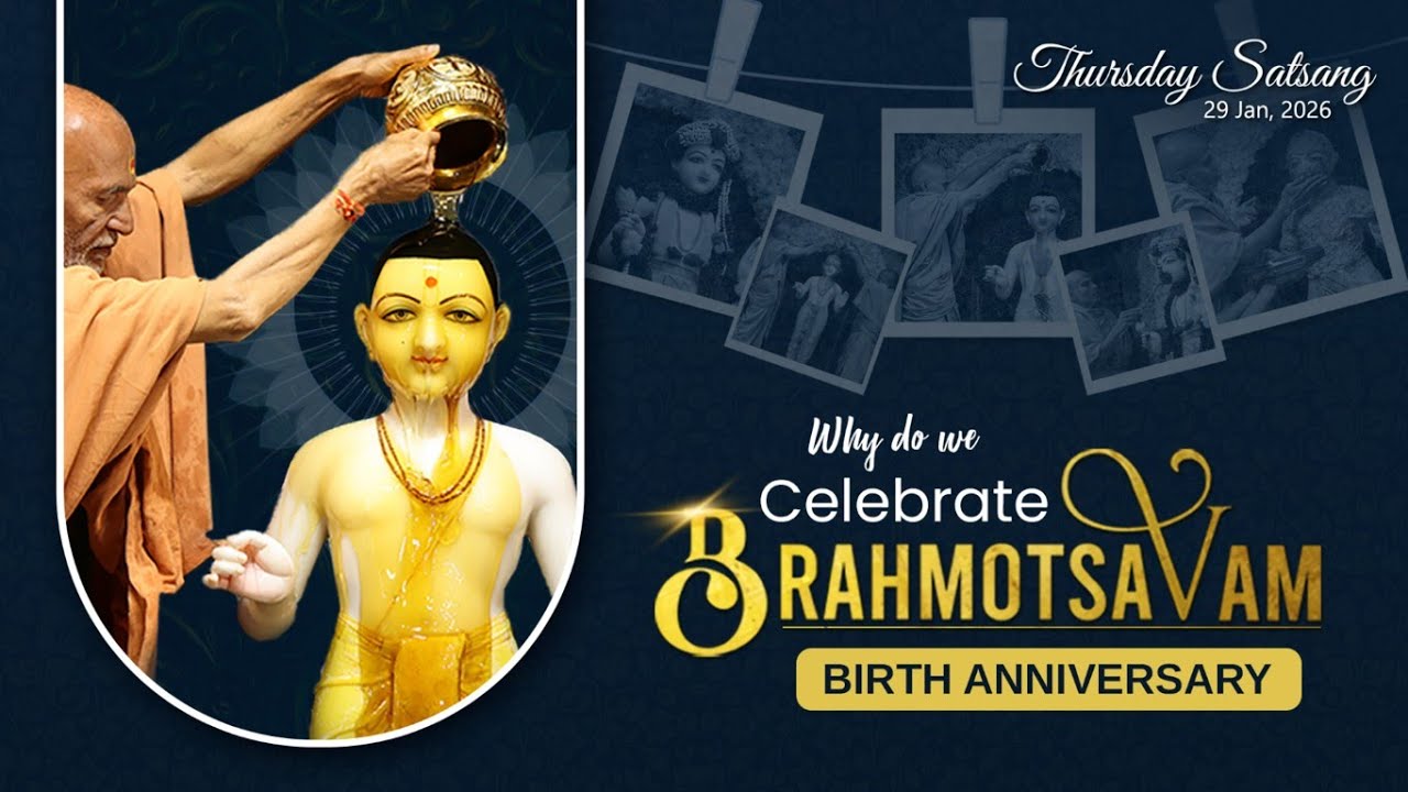 Why Do We Celebrate Brahmotsavam? 🤔🙏 | Thursday Satsang | LIVE Session
