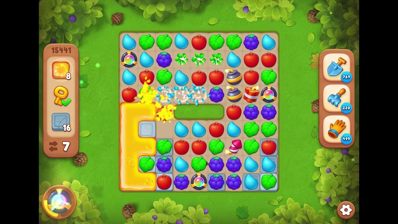 GardenScapes Level 15441 no boosters 