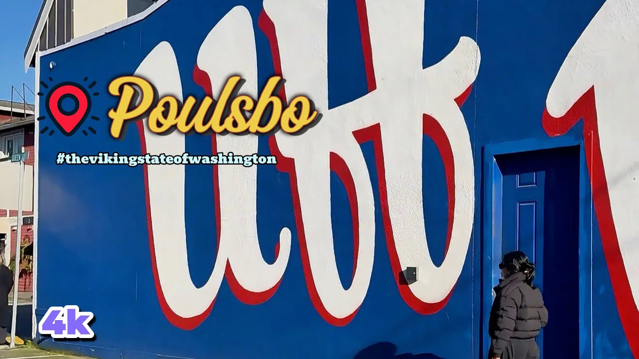 Poulsbo, Wa | aka “ Little Norway “ | Exploring the city + Ferry ride + eateries |  #vlog #poulsbo 