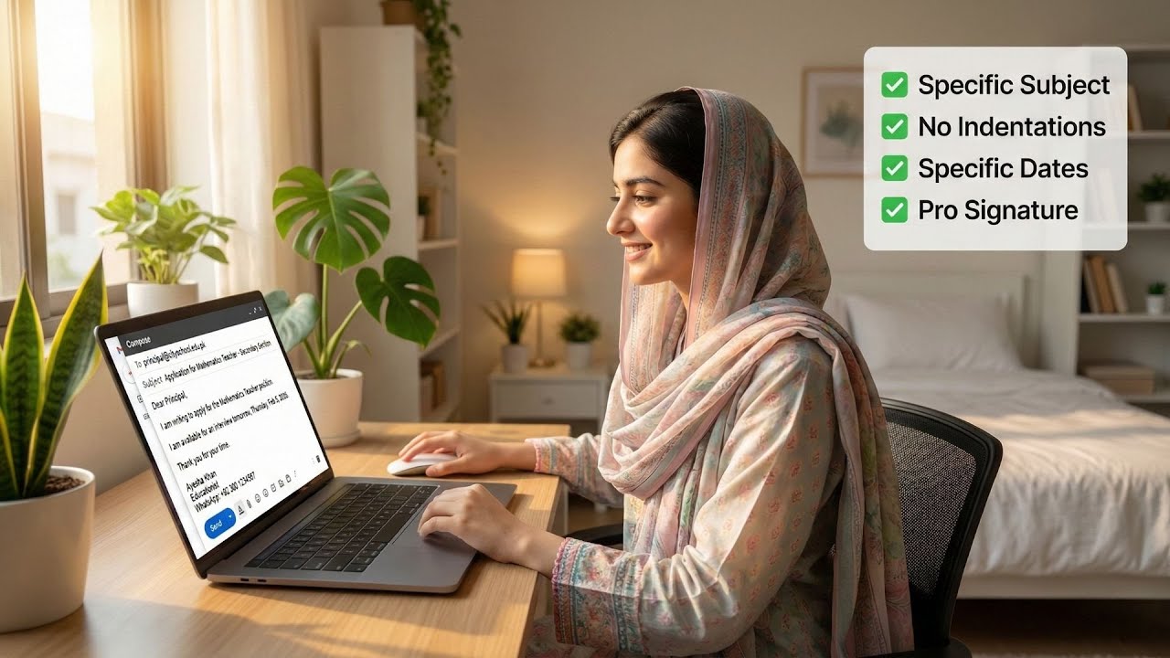 Professional Email Body and Digital Signature | Computer Literacy | اردو | हिन्दी