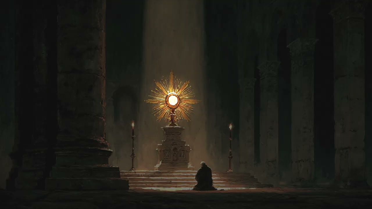 The light shines in the darkness | 1 Hour Catholic Ambient Music