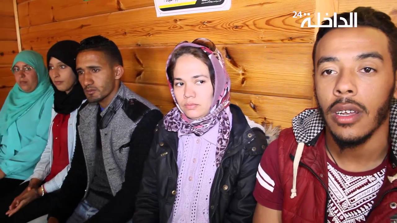 داخل مخيم تاورطة بالداخلة