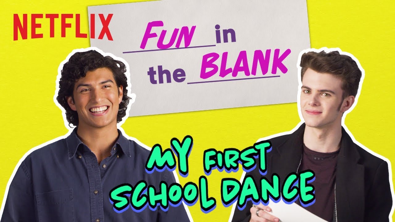 My First School Dance BOYS EDITION 🕺 Fun In the Blank | Netflix After School