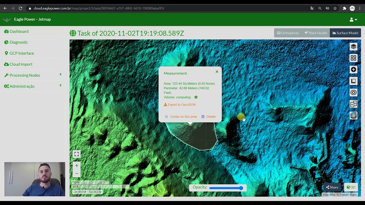 WEBODM   Tutorial Básico, Mapas e Ferramentas - DRONE - MAPA