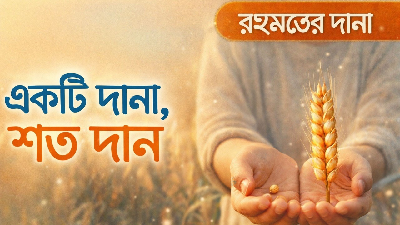 রহমতের দানা | Ayat Inspired Islamic Nasheed 2026 | Beautiful Bangla Nasheed About Charity