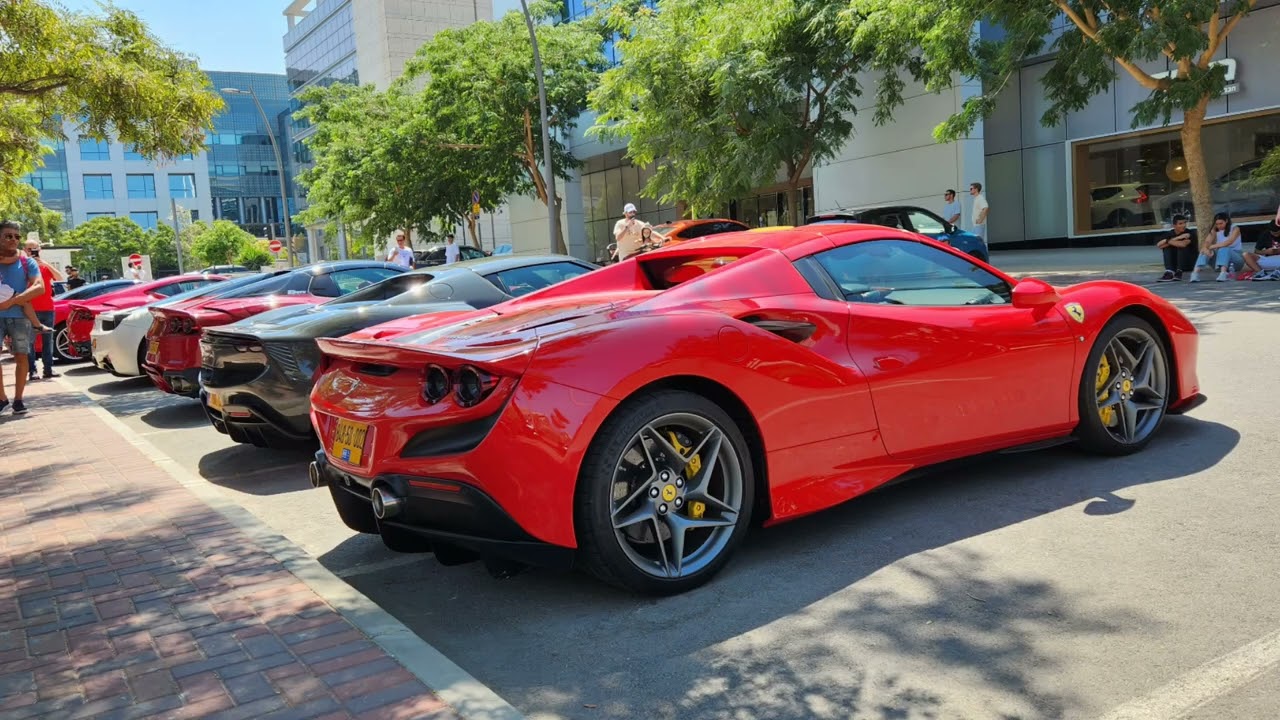 מפגש פרארי הרצליה פיתוח Ferrari israel