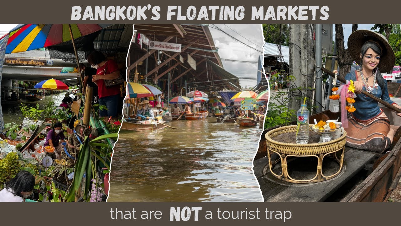 The best floating markets in Bangkok #floatingmarketbangkok