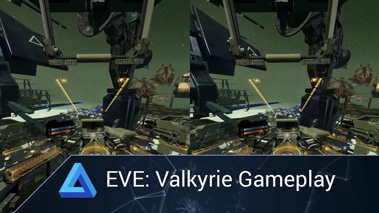 EVE Valkyrie alpha on Oculus Rift