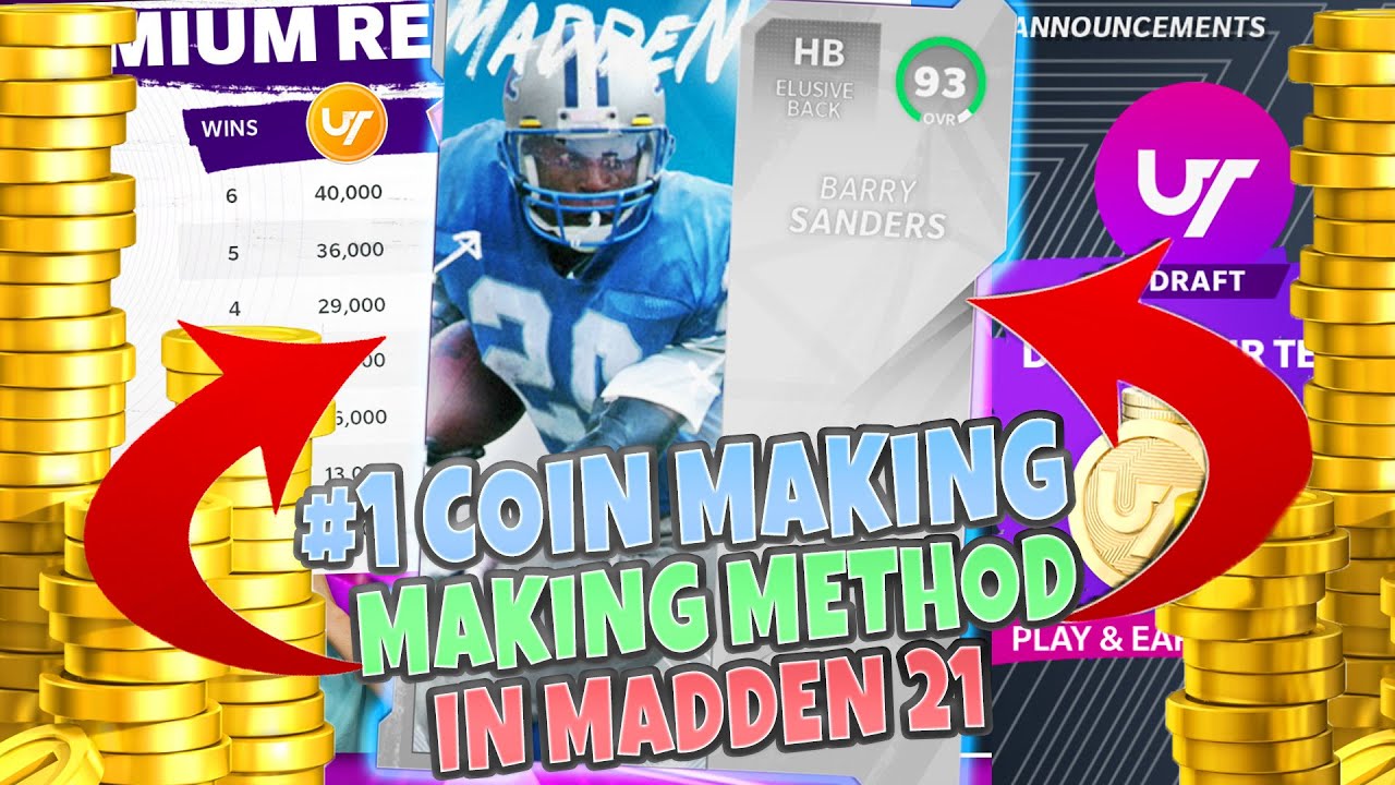 #1 COIN MAKING METHOD IN MADDEN 21! HOW TO MAKE 500K+ COINS! RISK FREE! | MADDEN 21 ULTIMATE TEAM