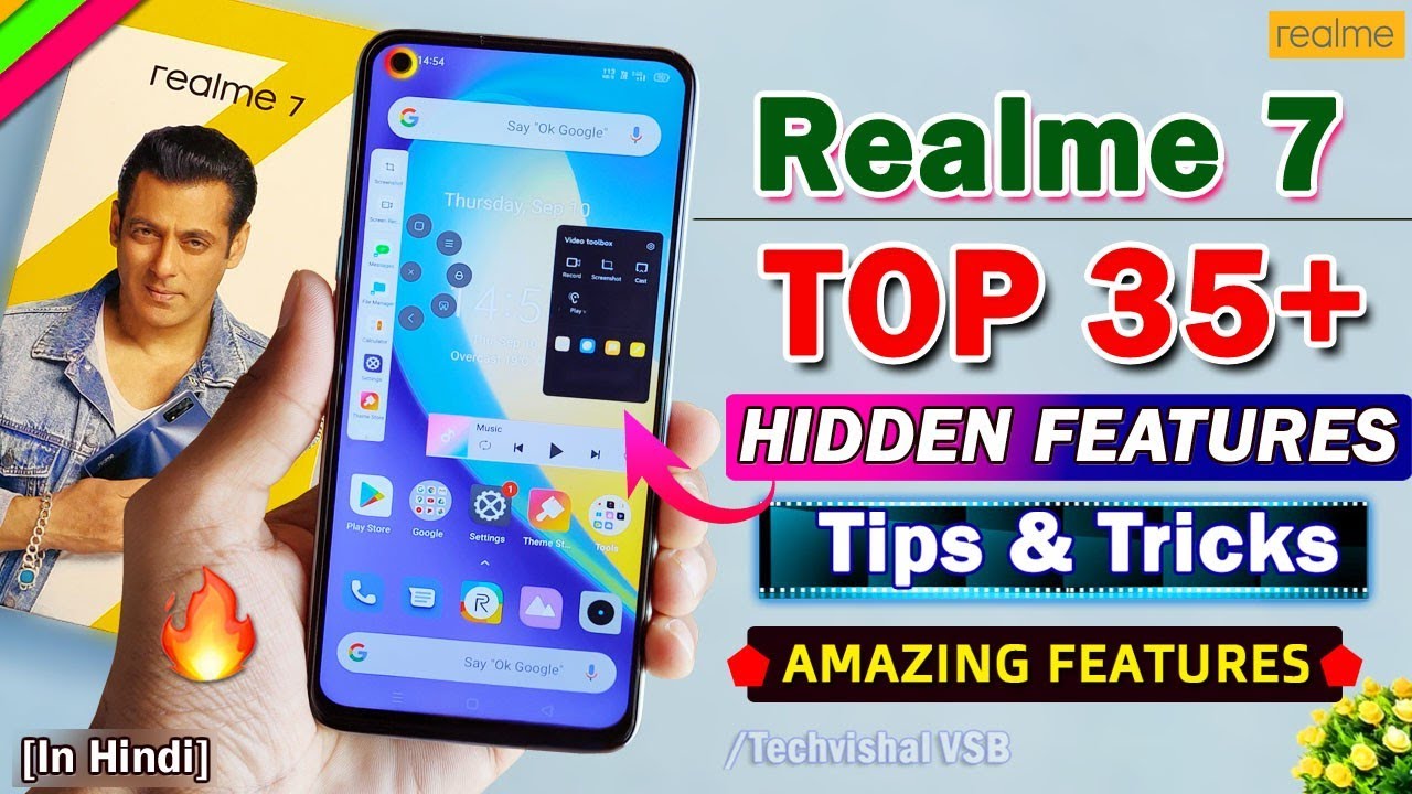 Realme 7 Tips & Tricks | TOP 35+ Best Hidden Features in Hindi | Realme 7 Hidden Features in Hindi