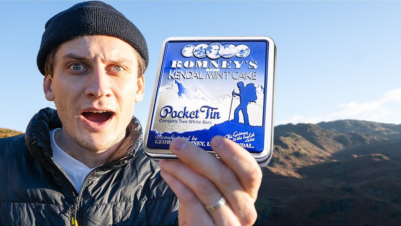 This UK Mint Cake Summitted EVEREST... Let’s try them | Europe Vlog 8