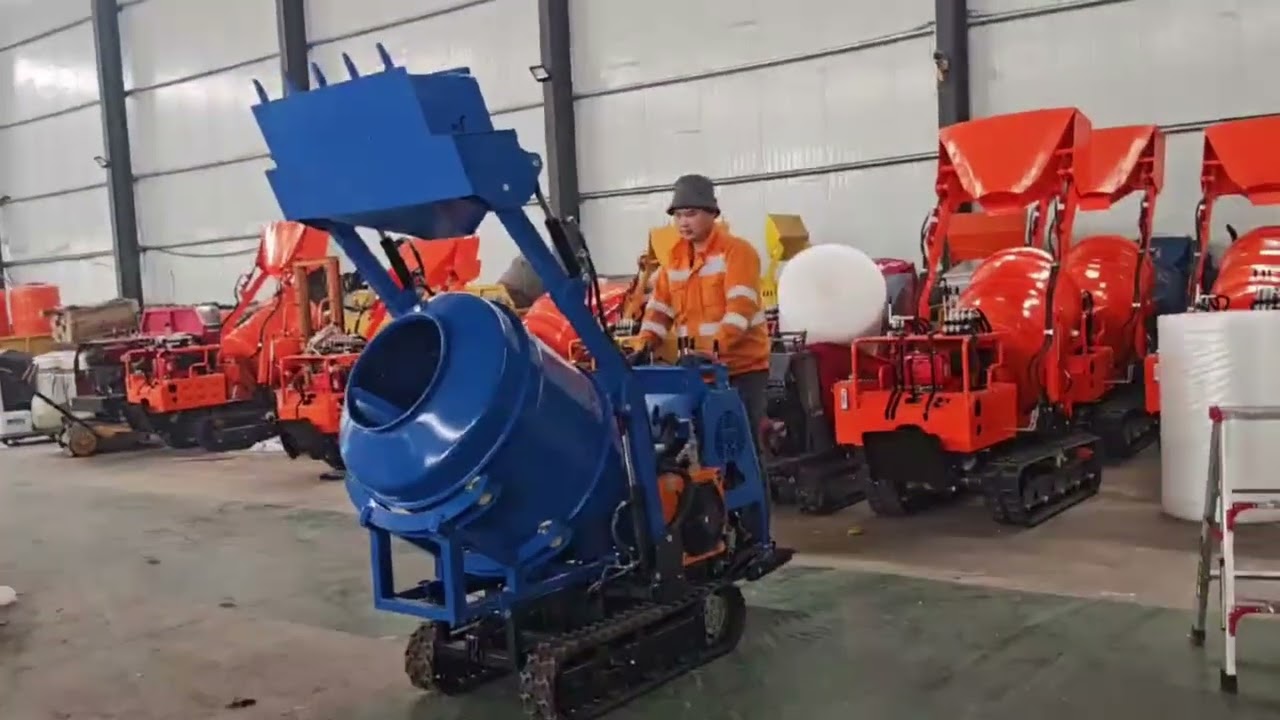 400L concrete mixer