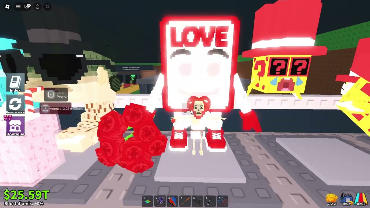 pack epening de lucky block