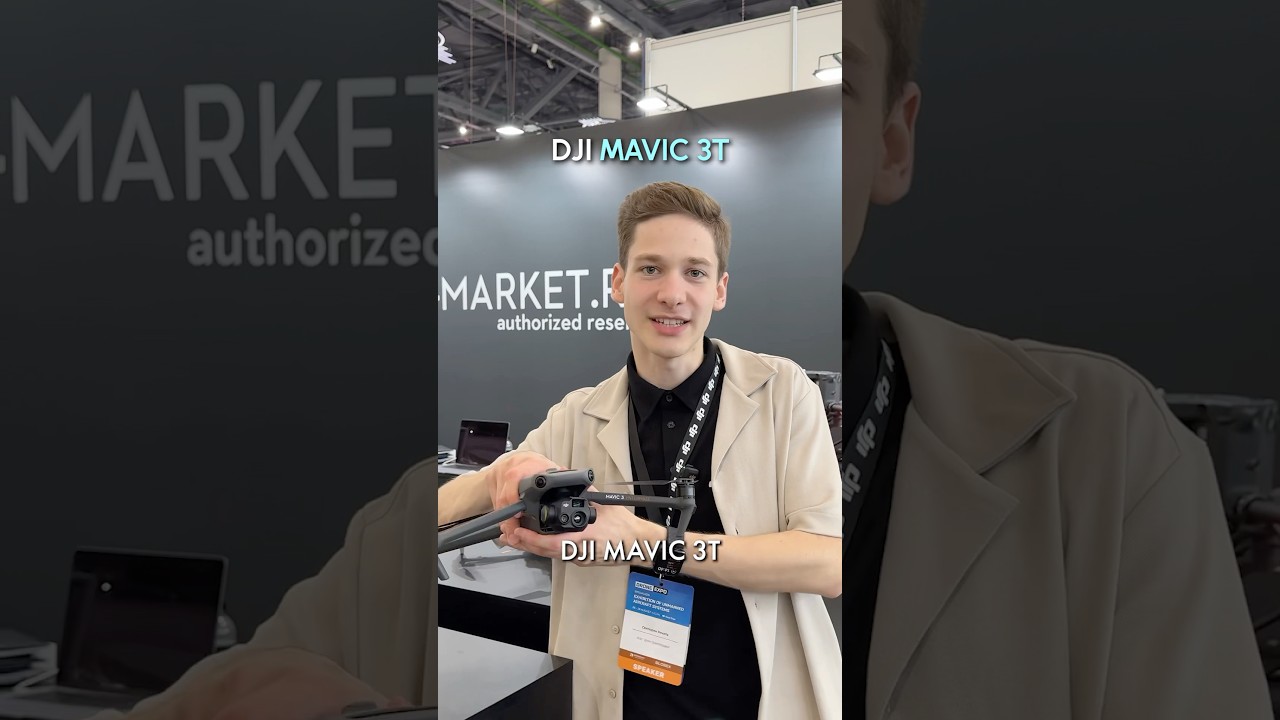 DJI Mavic 3T &ndash; лучший профессиональный дрон для отслеживания утечек и спасательных операций #dji