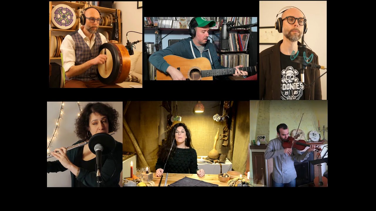 The Poundies - Whiskey in the jar/Toss the feathers/Fermoy lasses/Drowsie Maggie - Paddy's day 2021