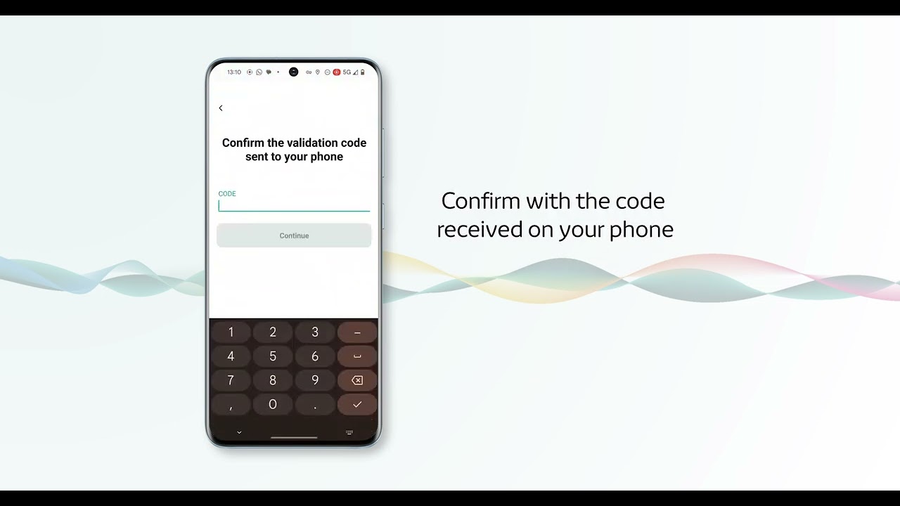 First login flow