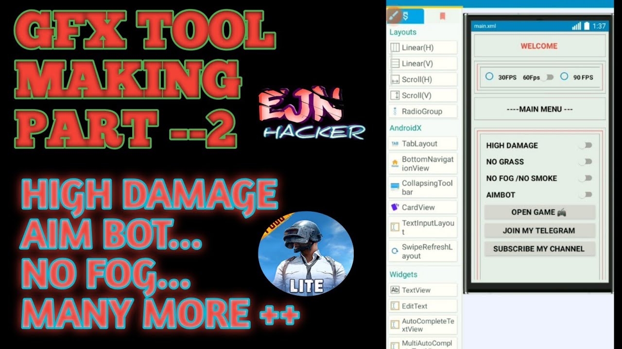 How To Make Gfx tool Part -2 [Hindi] Gfx Tool Kaise Banaye Part 2