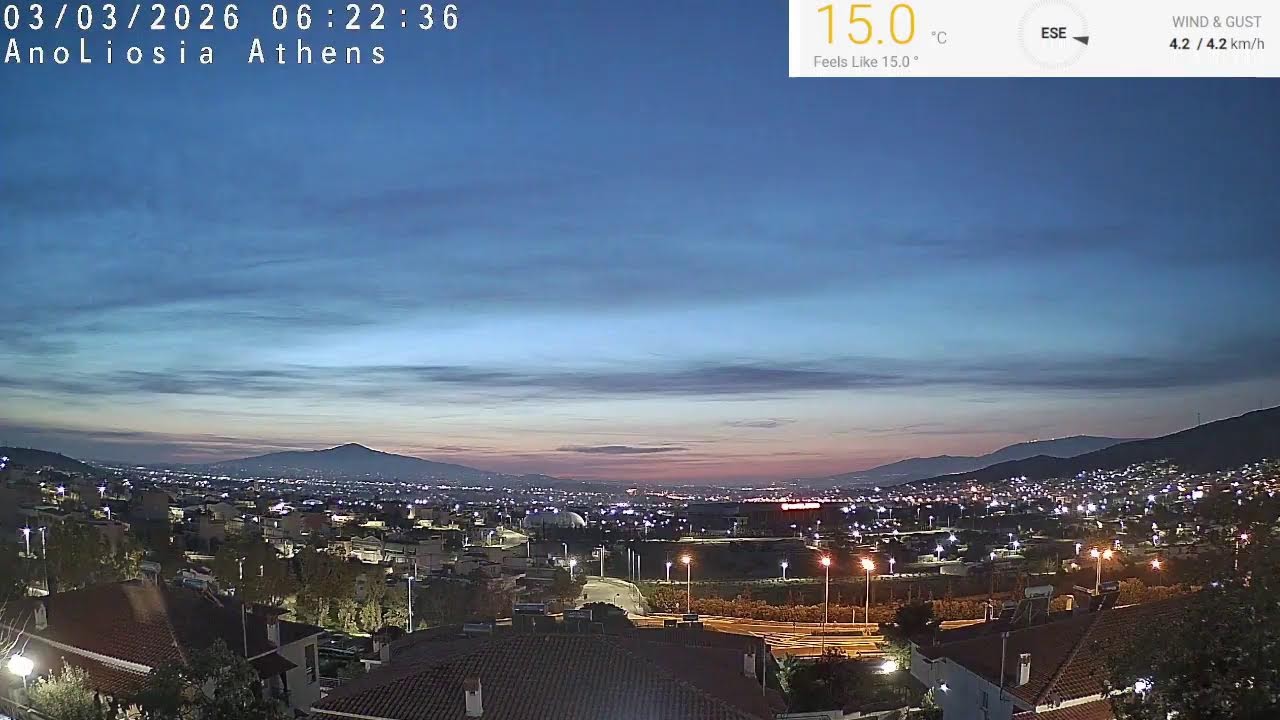Live : Ano Liosia, Athens, Greece