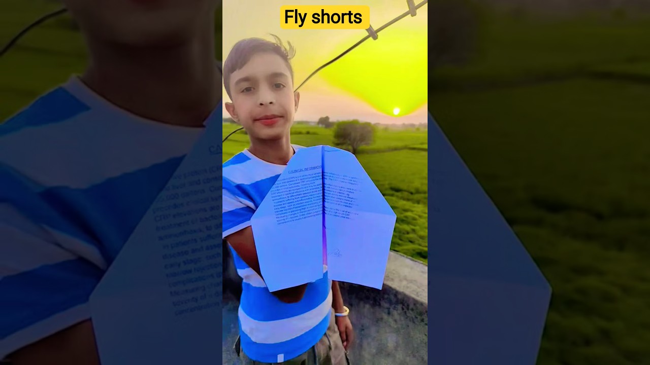 how to fly a paper plane/ best boomerang  plane/ paper rocket flying shorts 🔥🔥🔥 #how #best #shorts