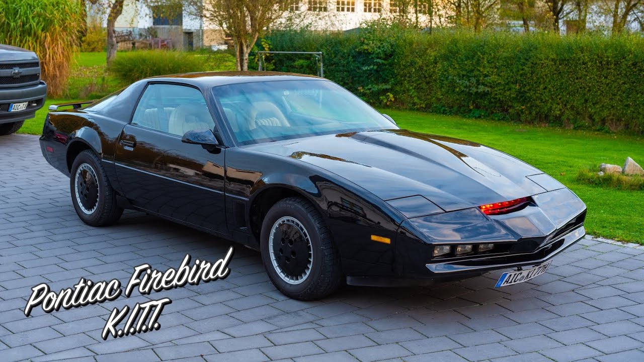Knight Rider K.I.T.T. Replika / Pontiac Firebird Trans AM - US Cars Spezial in 4K