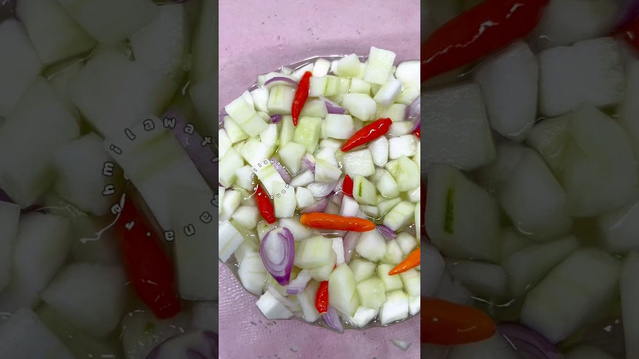 RESEP ACAR TIMUN ENAK DAN SEGAR
