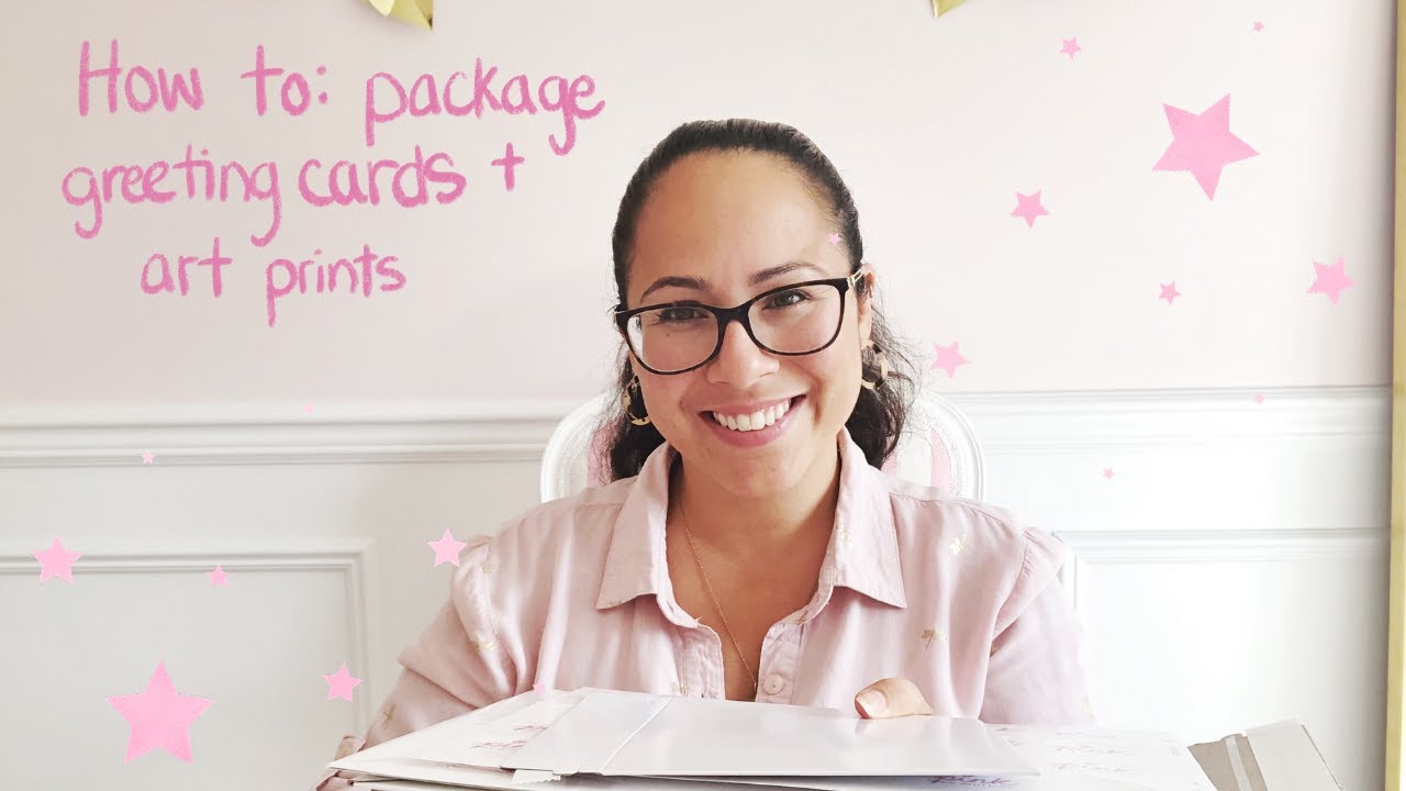 HOW TO PACKAGE Greeting Cards & Art Prints