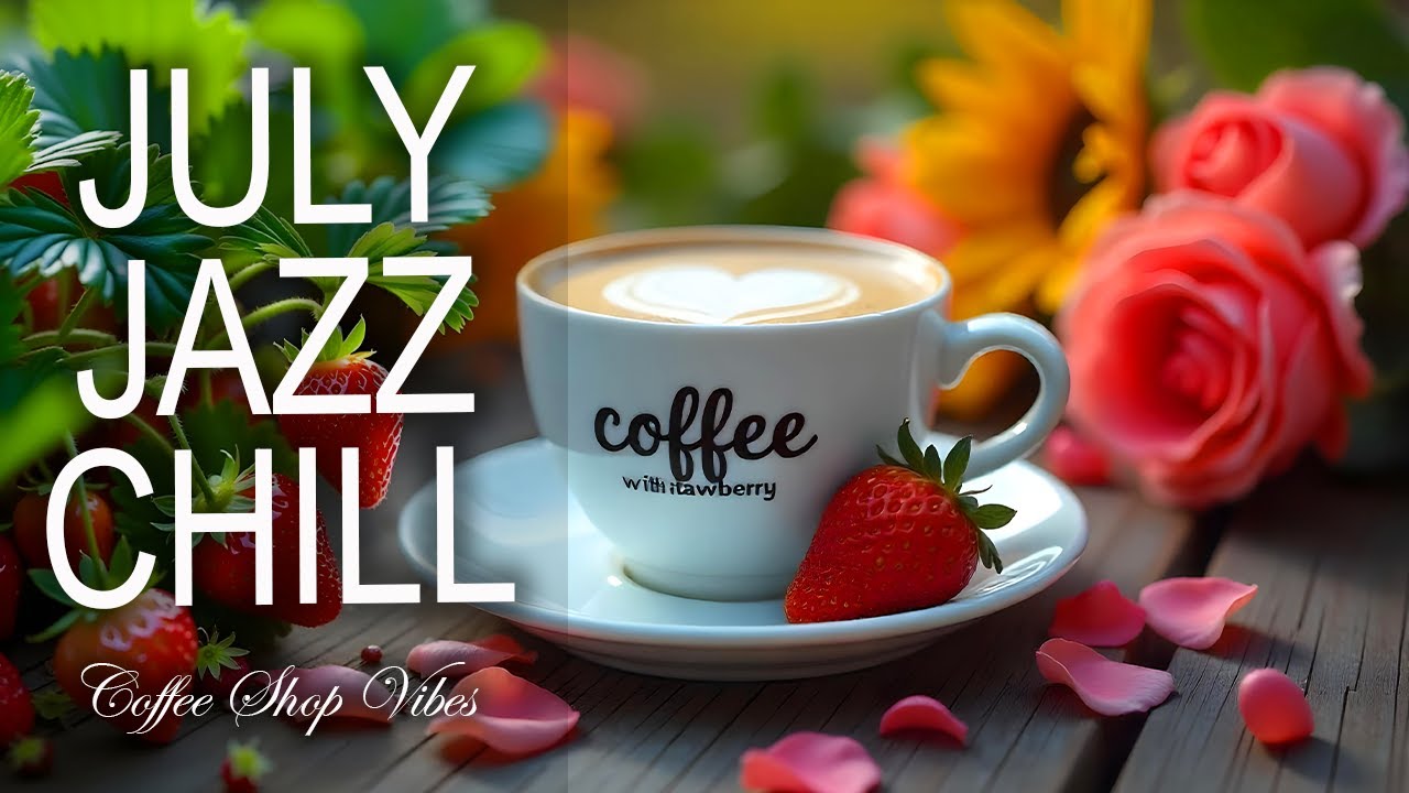 July Jazz Chill ☕ Chill Piano Jazz & July Bossa Nova Grooves for Focus, Study, and Relaxation