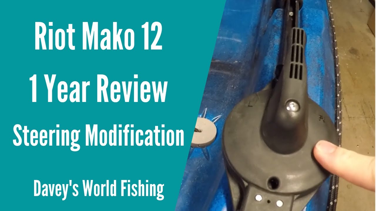 Riot Mako 12 Kayak | 1 Year Review | Pros and Cons | Steering Modification