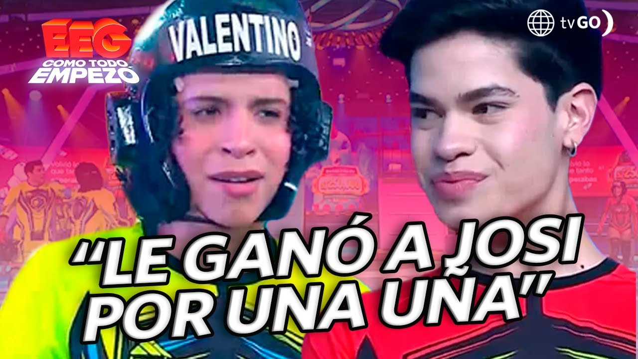 EEG Como Todo Empezó: Valentino le ganó a Josi por un segundo en la competencia