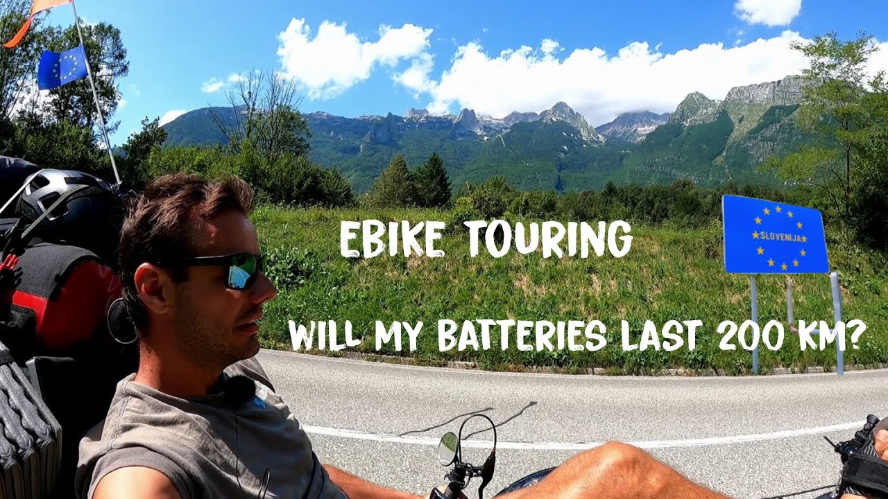 vE 14 🇮🇹 Ebike touring, how long will my battery last? Let's go to Slovenia