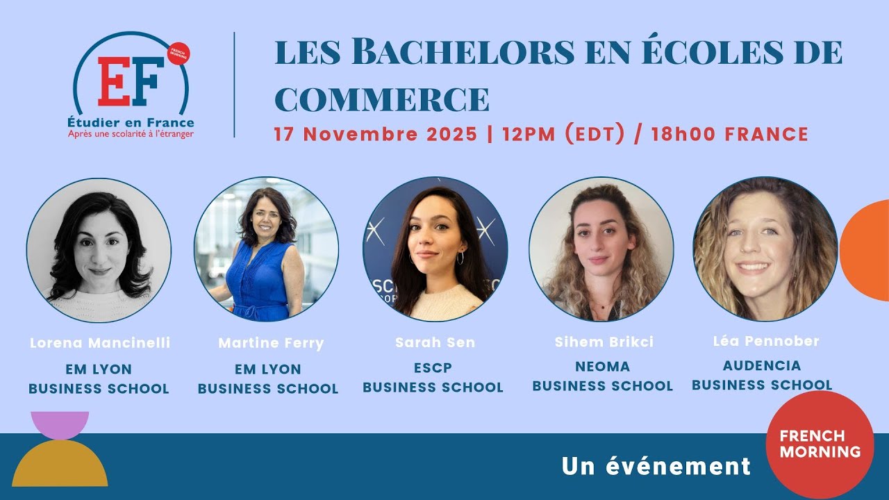 Étudier en France : Les bachelors en écoles de commerce