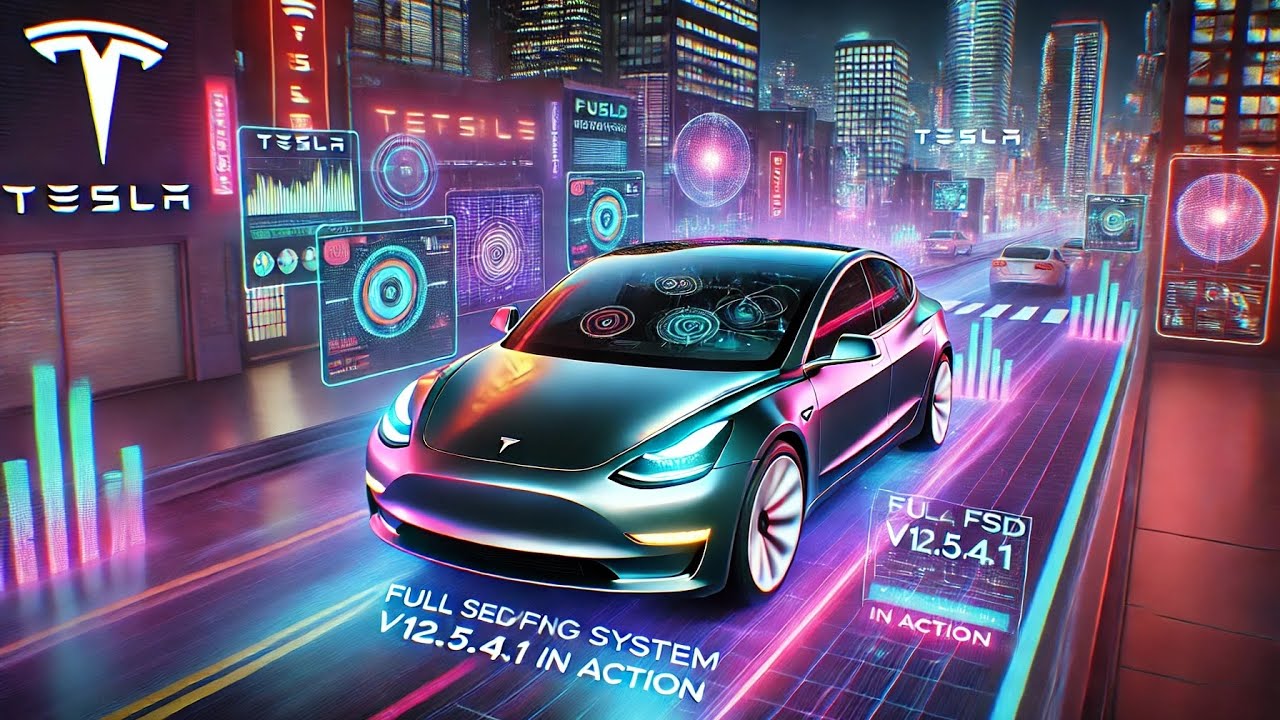 Tesla Full Self Driving FSD v12.5.4.1| Model 3 Performance in Action!