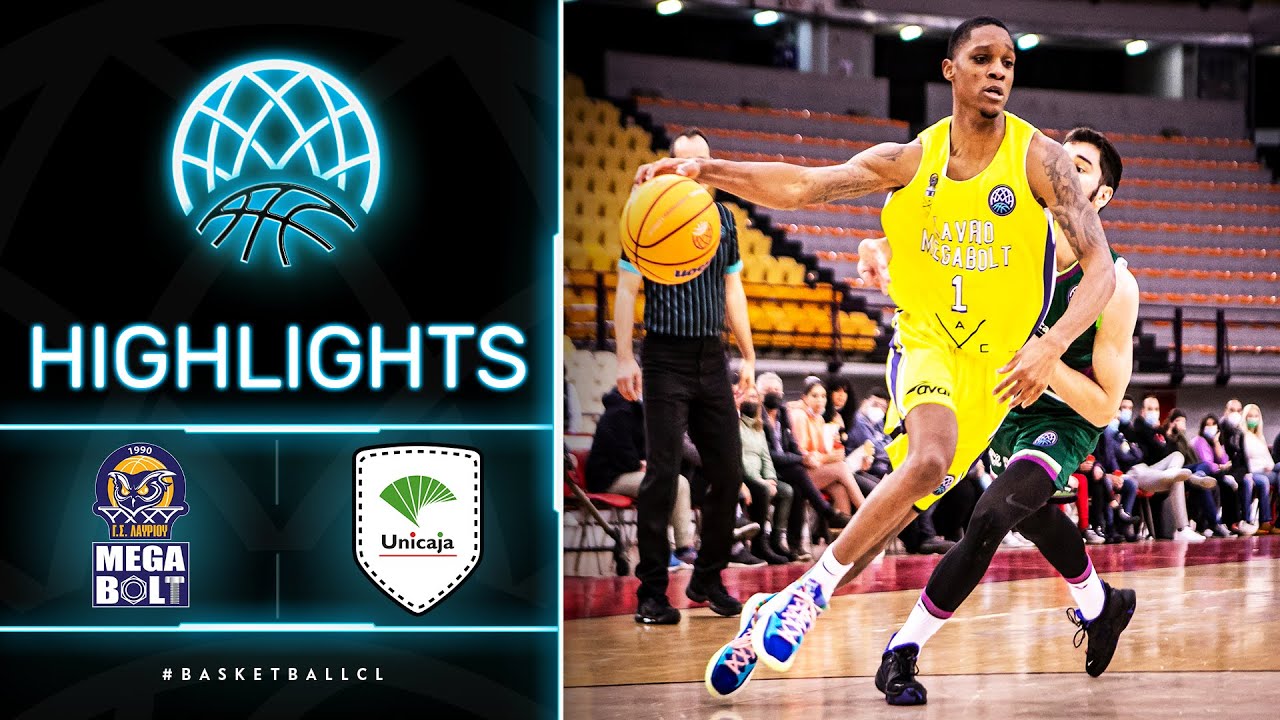 Lavrio Megabolt v Unicaja Malaga - Highlights | Basketball Champions League 2021-22