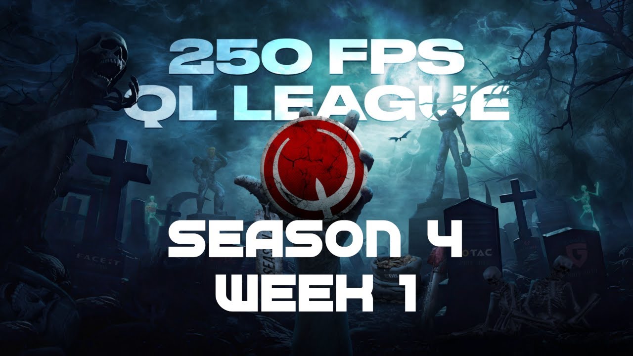 250 FPS - SEASON 4 - WEEK 1 | QUAKE LIVE | 4k stream | #quake #quakelive