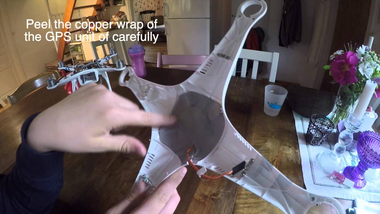 EASIEST DJI PHANTOM 2 GPS MOD! (30% better)